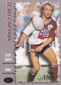 1994 Dynamic NSW Rugby League '94 Masters #45 Geoff Toovey Front